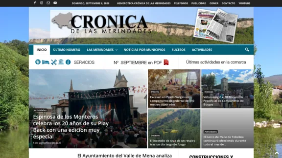 Captura de Crónica de las Merindades