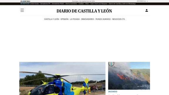Captura de Diario de Castilla y León