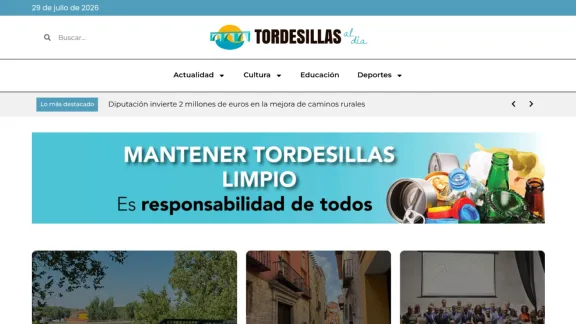 Captura de Tordesillas al Día