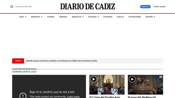 Captura de Diario de Cádiz