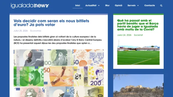 Captura de Igualada News