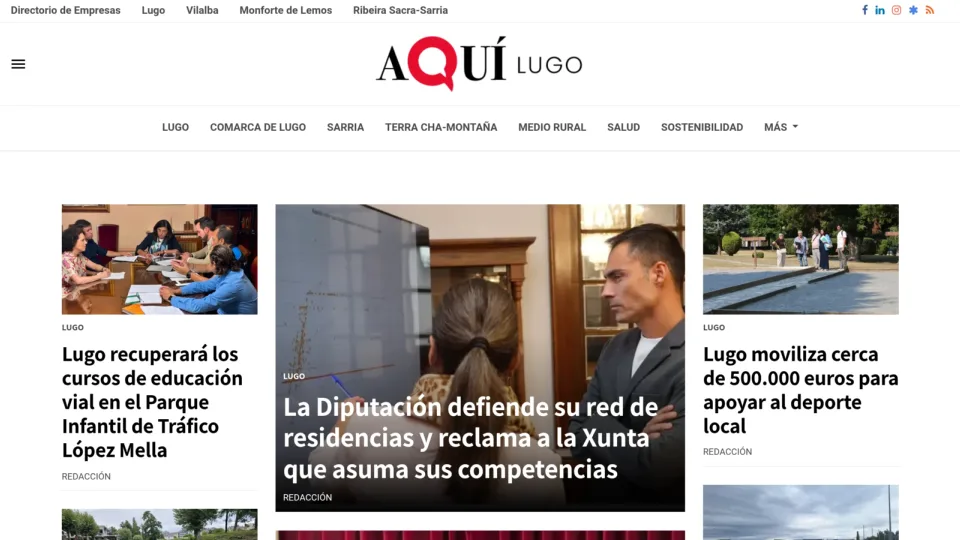 Captura de Aquí Lugo