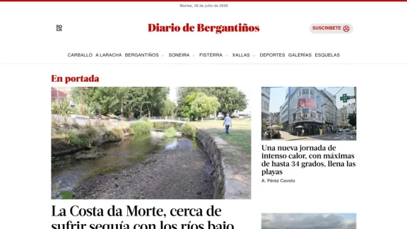 Captura de Diario de Bergantiños