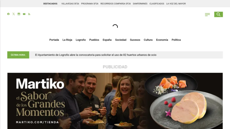 Captura de Rioja Actual