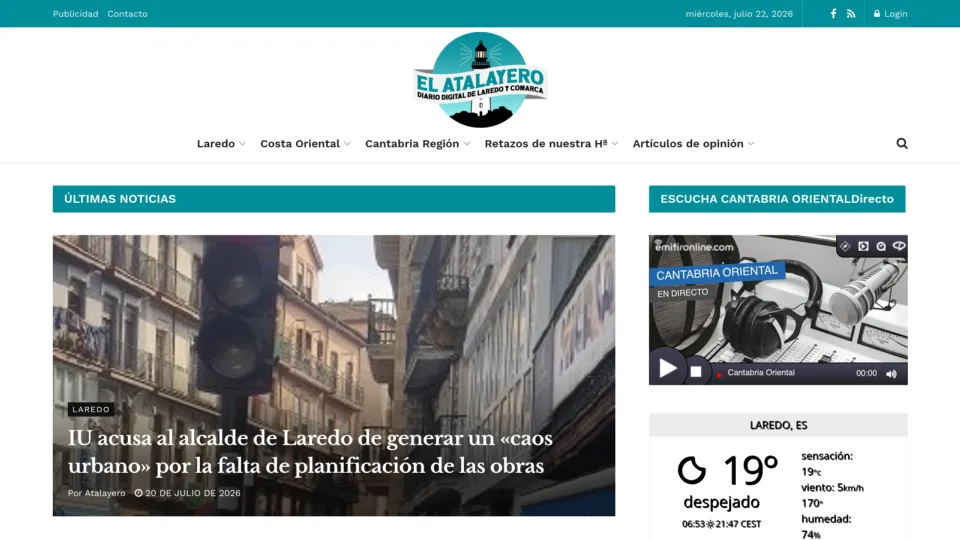Captura de El Atalayero de Laredo