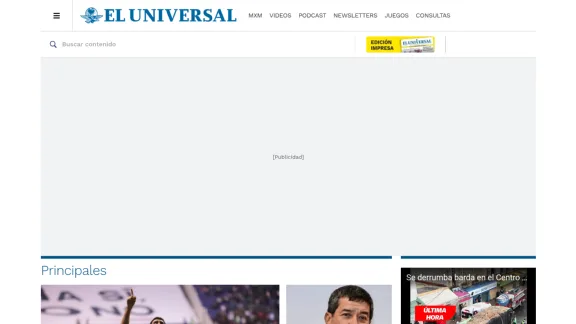 Captura de El Universal