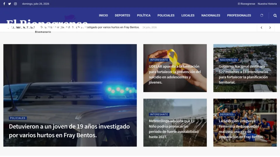 Captura de El Rionegrense