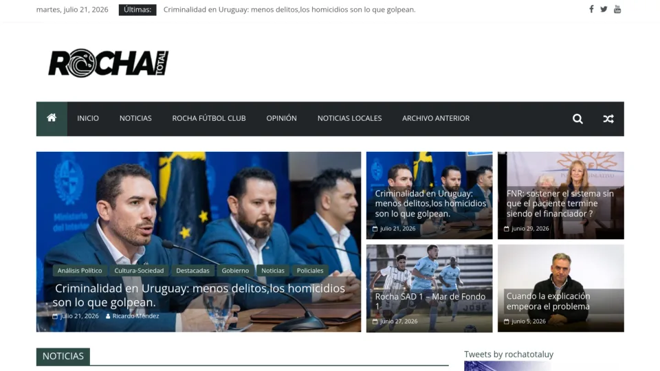 Captura de Rocha Total