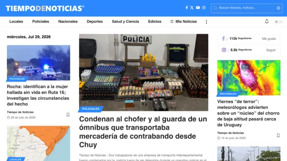 Captura de Tiempo de Noticias