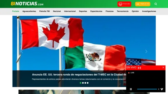 Captura de BI Noticias