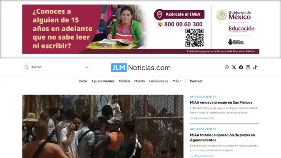 Captura de JLM Noticias