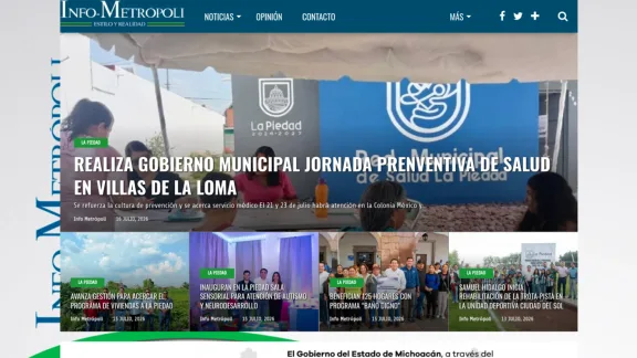 Captura de Info Metrópoli
