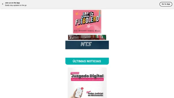 Captura de NTS Noticias