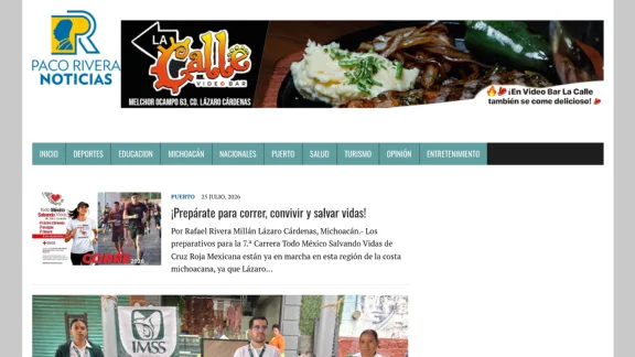 Captura de Paco Rivera Noticias