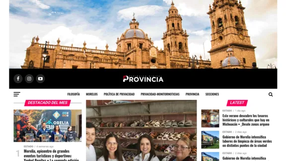 Captura de Periódico Provincia