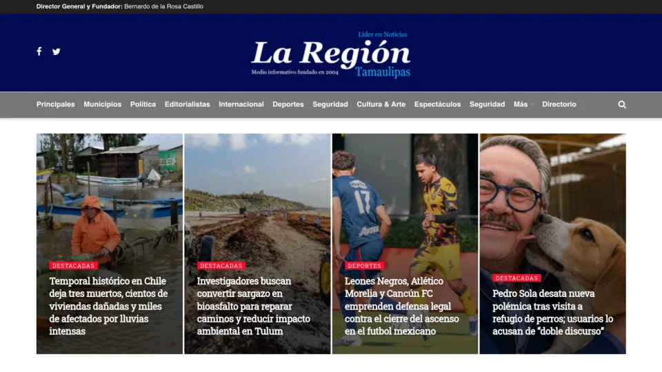 Captura de La Region Tamaulipas