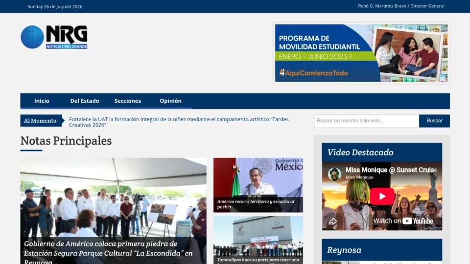 Captura de Noticias Rio Grande