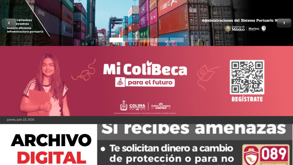 Captura de AD Colima
