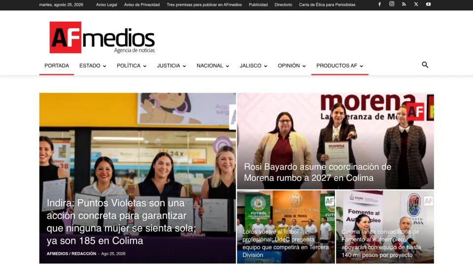 Captura de AFmedios