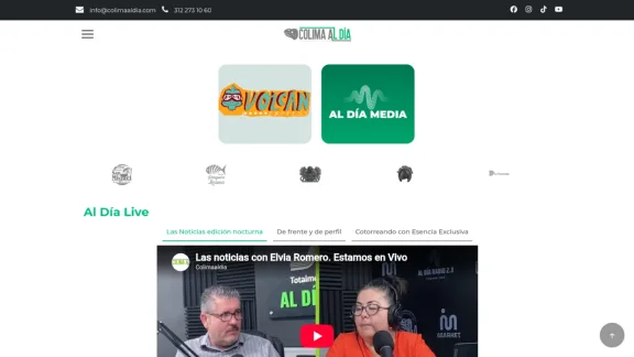 Captura de Colima al Dia