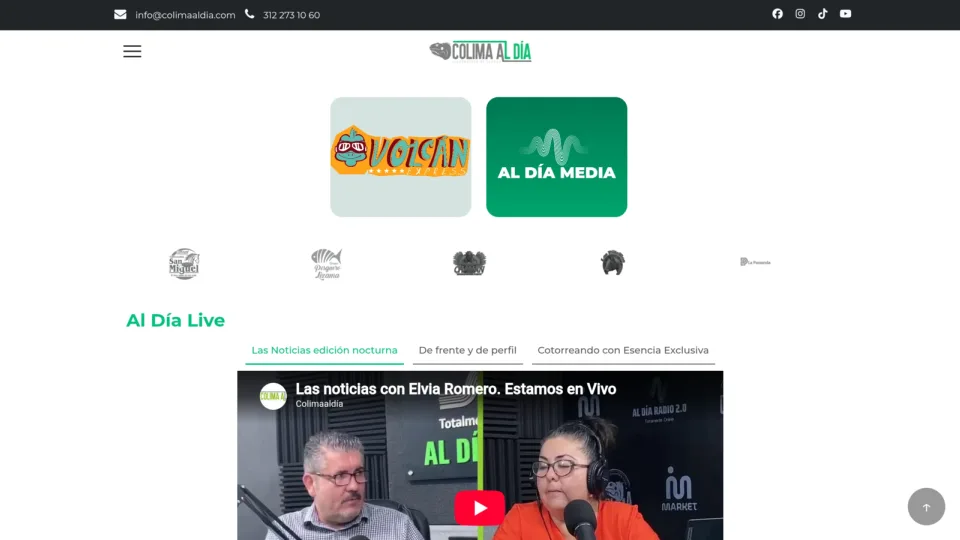 Captura de Colima al Dia