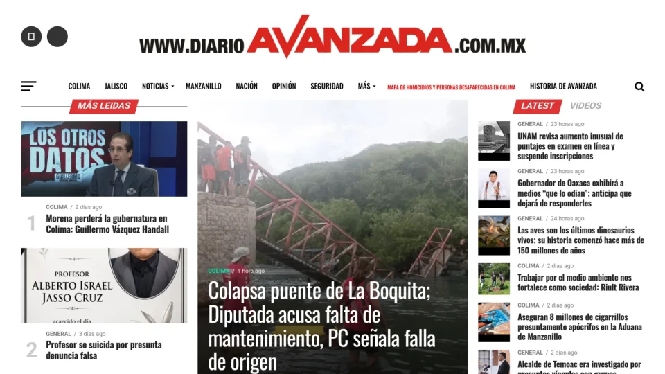 Captura de Diario Avanzada
