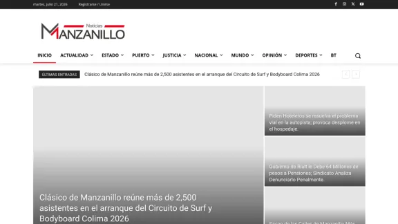 Captura de Noticias Manzanillo