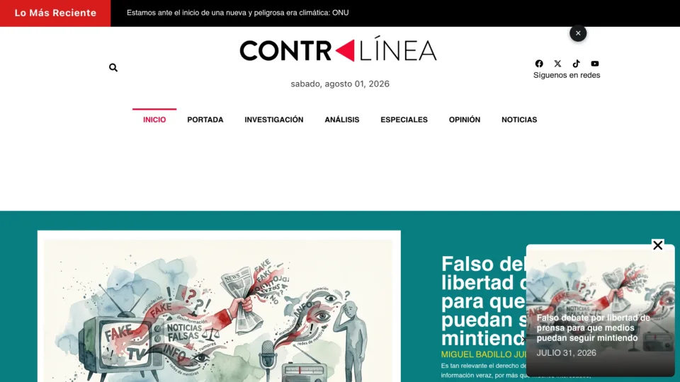 Captura de Contralinea