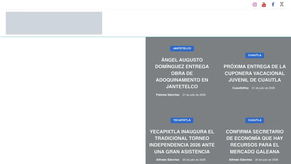 Captura de CuautlaHoy