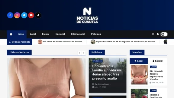 Captura de Noticias de Cuautla