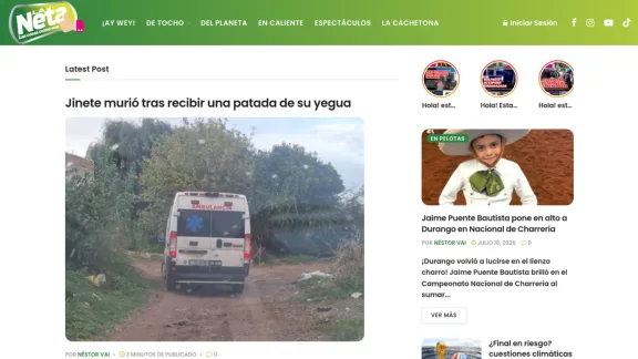 Captura de La Neta Durango