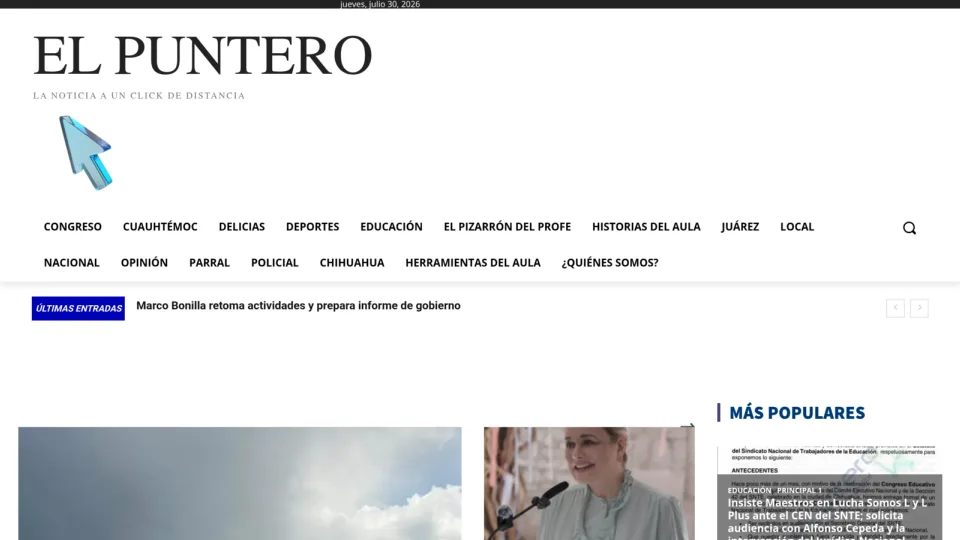 Captura de El Puntero