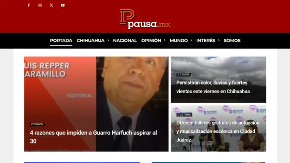 Captura de Pausa.mx