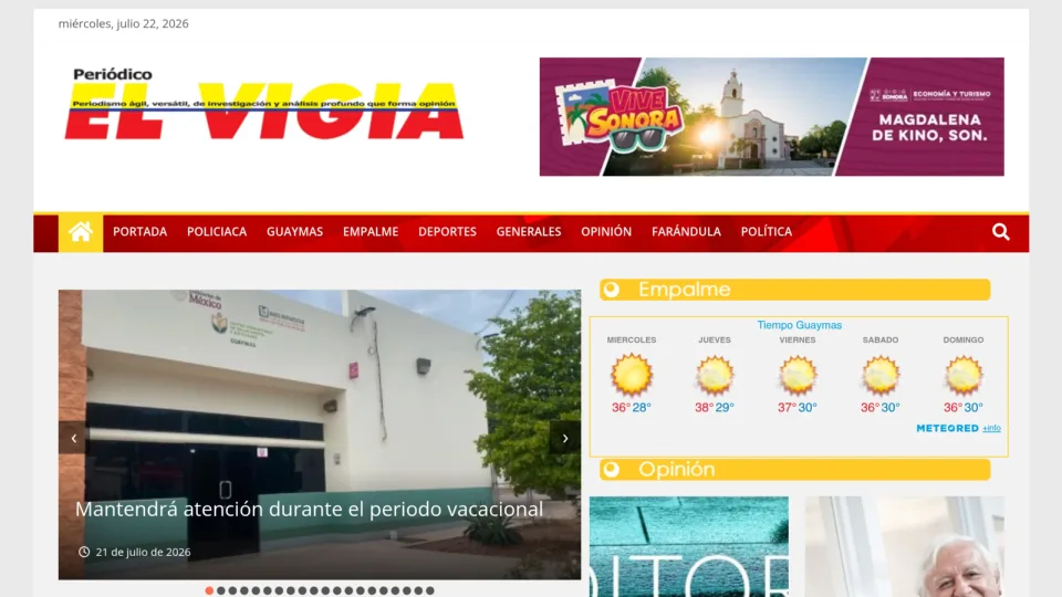 Captura de El Vigía