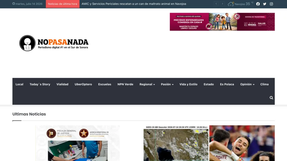 Captura de No Pasa Nada