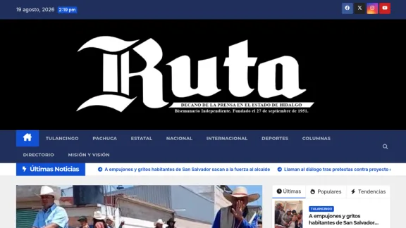 Captura de Periódico Ruta