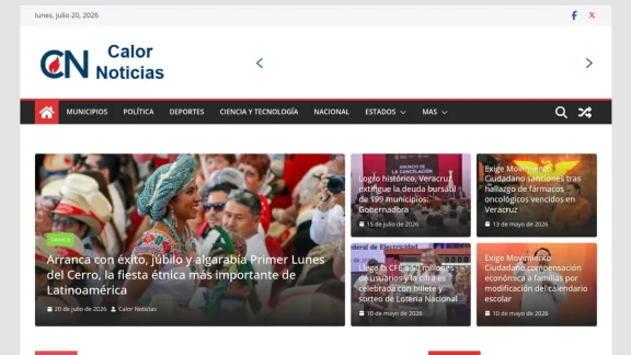 Captura de Calor Noticias
