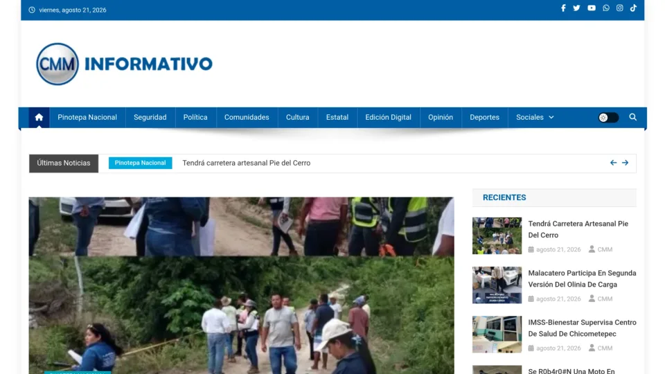 Captura de CMM Informativo