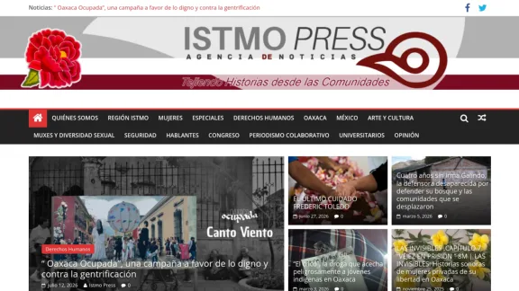 Captura de Istmo Press