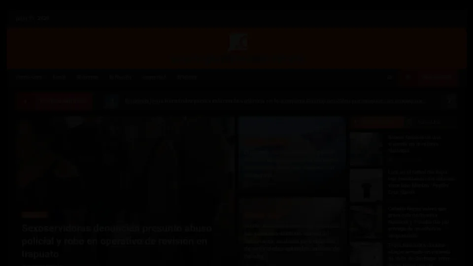 Captura de Punto Cero Noticias