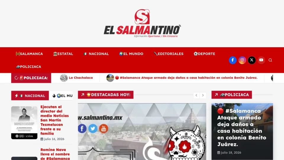 Captura de El Salmantino