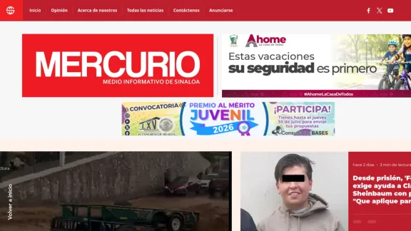 Captura de Mercurio Sinaloa