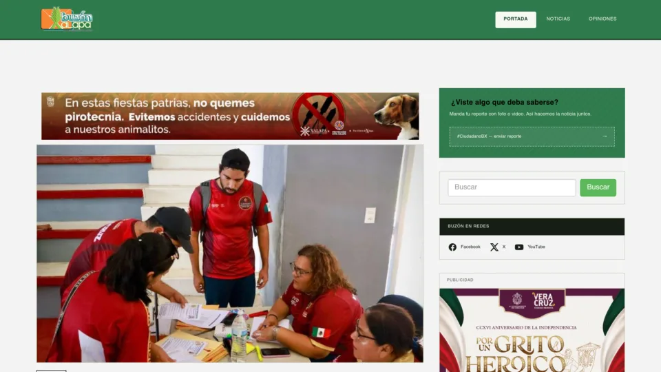 Captura de Buzón Xalapa