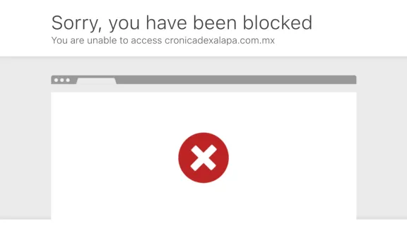 Captura de Crónica de Xalapa