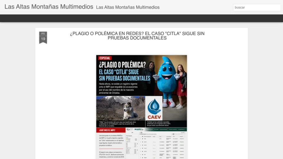 Captura de Las Altas MontaÃ±as Multimedios