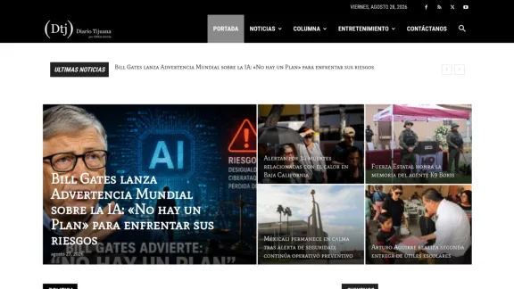 Captura de Diario Tijuana