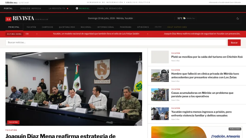 Captura de La Revista Peninsular