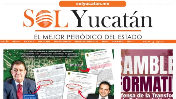 Captura de Sol Yucatán