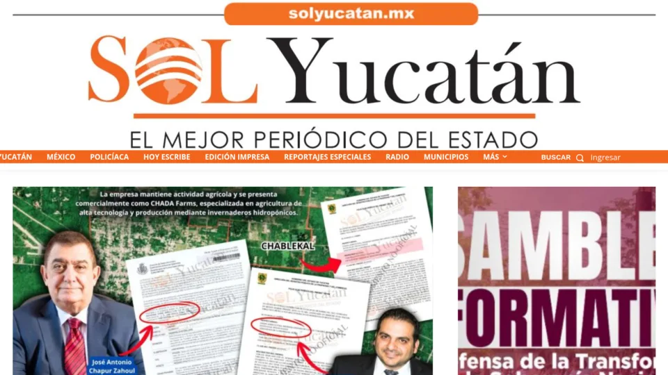 Captura de Sol Yucatán