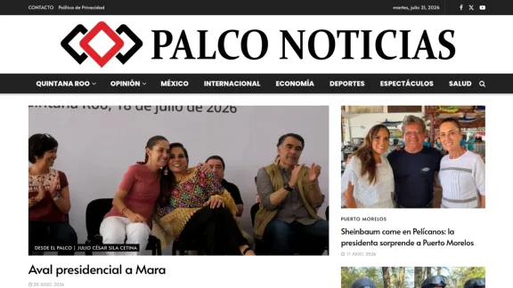 Captura de Palco Noticias